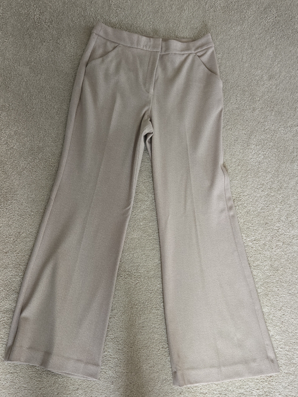 Express Women's Light Taupe Boot-Cut Pants